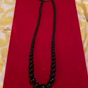 Black Pearl Necklace set